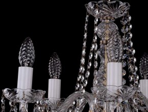 Подвесная люстра Bohemia Ivele Crystal 1402 1402/5/160/Pa в Верхней Салде - verhnyaya-salda.mebel24.online | фото 3