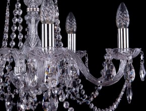 Подвесная люстра Bohemia Ivele Crystal 1402 1402/5/195/Ni в Верхней Салде - verhnyaya-salda.mebel24.online | фото 2