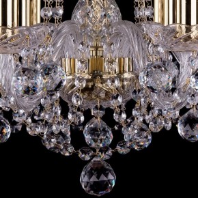 Подвесная люстра Bohemia Ivele Crystal 1402 1402/6/160/G/Balls в Верхней Салде - verhnyaya-salda.mebel24.online | фото 3
