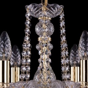 Подвесная люстра Bohemia Ivele Crystal 1402 1402/6/160/G/Balls в Верхней Салде - verhnyaya-salda.mebel24.online | фото 4