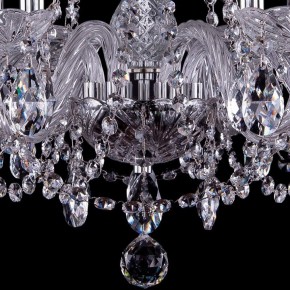 Подвесная люстра Bohemia Ivele Crystal 1402 1402/6/195/Ni в Верхней Салде - verhnyaya-salda.mebel24.online | фото 4