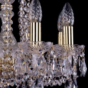 Подвесная люстра Bohemia Ivele Crystal 1402 1402/8/141/G в Верхней Салде - verhnyaya-salda.mebel24.online | фото 2
