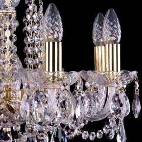Подвесная люстра Bohemia Ivele Crystal 1402 1402/8/160/G в Верхней Салде - verhnyaya-salda.mebel24.online | фото 2