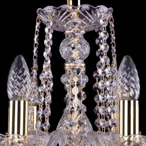 Подвесная люстра Bohemia Ivele Crystal 1402 1402/8/160/G в Верхней Салде - verhnyaya-salda.mebel24.online | фото 4