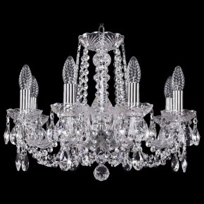 Подвесная люстра Bohemia Ivele Crystal 1402 1402/8/160/Ni в Верхней Салде - verhnyaya-salda.mebel24.online | фото