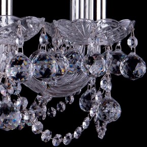 Подвесная люстра Bohemia Ivele Crystal 1402 1402/8/195/Ni/Balls в Верхней Салде - verhnyaya-salda.mebel24.online | фото 3