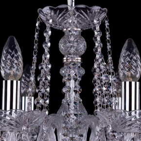 Подвесная люстра Bohemia Ivele Crystal 1402 1402/8/195/Ni/Leafs в Верхней Салде - verhnyaya-salda.mebel24.online | фото 4