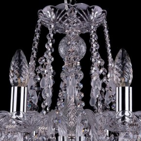 Подвесная люстра Bohemia Ivele Crystal 1410 1410/10/240/Ni/V0300 в Верхней Салде - verhnyaya-salda.mebel24.online | фото 4