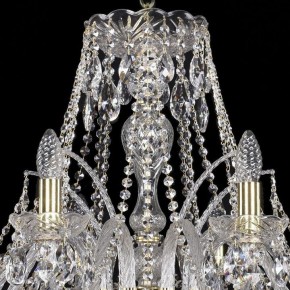Подвесная люстра Bohemia Ivele Crystal 1411 1411/10/300/G в Верхней Салде - verhnyaya-salda.mebel24.online | фото 4
