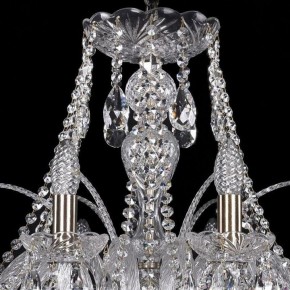Подвесная люстра Bohemia Ivele Crystal 1411 1411/12/300/Pa в Верхней Салде - verhnyaya-salda.mebel24.online | фото 4