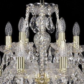 Подвесная люстра Bohemia Ivele Crystal 1411 1411/12+6/240/G в Верхней Салде - verhnyaya-salda.mebel24.online | фото 4