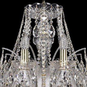 Подвесная люстра Bohemia Ivele Crystal 1411 1411/16/300/G в Верхней Салде - verhnyaya-salda.mebel24.online | фото 4