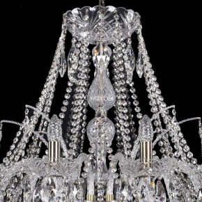 Подвесная люстра Bohemia Ivele Crystal 1411 1411/16/400/Pa в Верхней Салде - verhnyaya-salda.mebel24.online | фото 4