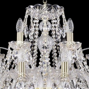 Подвесная люстра Bohemia Ivele Crystal 1411 1411/16+8/360/G в Верхней Салде - verhnyaya-salda.mebel24.online | фото 4