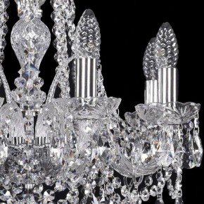 Подвесная люстра Bohemia Ivele Crystal 1411 1411/8/160/Ni в Верхней Салде - verhnyaya-salda.mebel24.online | фото 2