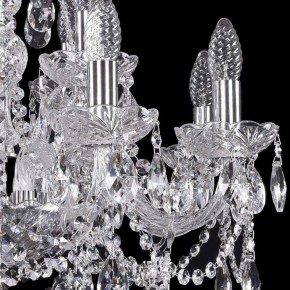 Подвесная люстра Bohemia Ivele Crystal 1411 1411/8+4/195/Ni в Верхней Салде - verhnyaya-salda.mebel24.online | фото 2