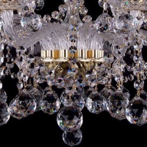 Подвесная люстра Bohemia Ivele Crystal 1413 1413/10+5/300/G/Balls в Верхней Салде - verhnyaya-salda.mebel24.online | фото 4
