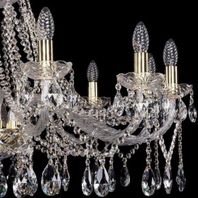 Подвесная люстра Bohemia Ivele Crystal 1413 1413/12/360/G в Верхней Салде - verhnyaya-salda.mebel24.online | фото 2