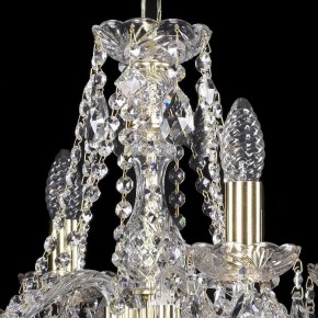 Подвесная люстра Bohemia Ivele Crystal 1413 1413/4/165/G в Верхней Салде - verhnyaya-salda.mebel24.online | фото 4