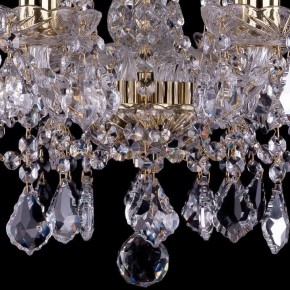 Подвесная люстра Bohemia Ivele Crystal 1413 1413/6/141/G/Leafs в Верхней Салде - verhnyaya-salda.mebel24.online | фото 3