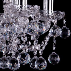 Подвесная люстра Bohemia Ivele Crystal 1413 1413/6/141/Ni/Balls в Верхней Салде - verhnyaya-salda.mebel24.online | фото 3