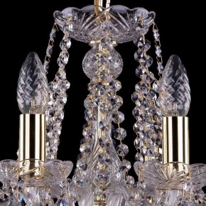 Подвесная люстра Bohemia Ivele Crystal 1413 1413/8/165/G в Верхней Салде - verhnyaya-salda.mebel24.online | фото 4