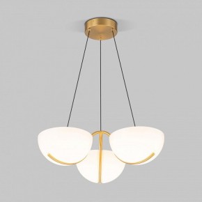 Подвесная люстра Eurosvet Emisfero 50083/3 LED золото в Верхней Салде - verhnyaya-salda.mebel24.online | фото 2