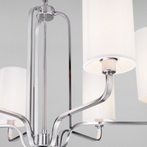 Подвесная люстра Eurosvet Purezza 60128/6 хром в Верхней Салде - verhnyaya-salda.mebel24.online | фото 5