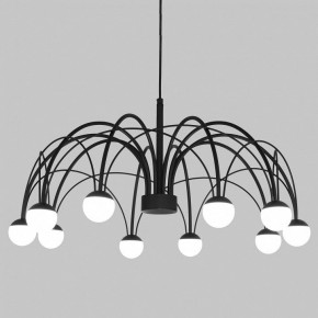 Подвесная люстра Eurosvet Ragno 90034/10 LED черный в Верхней Салде - verhnyaya-salda.mebel24.online | фото