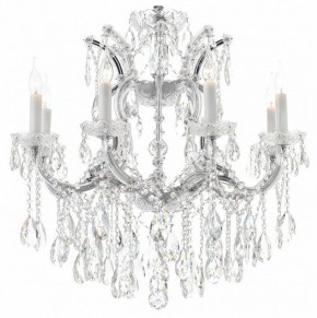 Подвесная люстра iLamp Diamond 6071-8 CR+CL в Верхней Салде - verhnyaya-salda.mebel24.online | фото