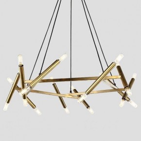 Подвесная люстра Imperiumloft Jonathan Browning Le Pentagone Chandelier 20 Light 40.2364 в Верхней Салде - verhnyaya-salda.mebel24.online | фото
