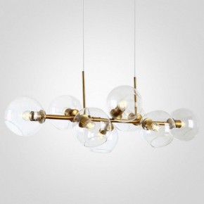 Подвесная люстра Imperiumloft Staggered Glass Chandelier 8 40.2211 в Верхней Салде - verhnyaya-salda.mebel24.online | фото