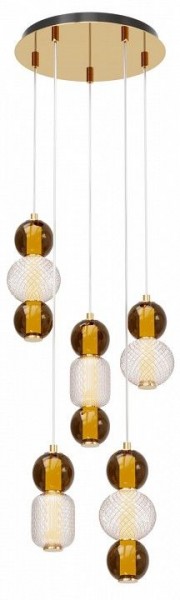 Подвесная люстра Maytoni Drop MOD273PL-L80G3K в Верхней Салде - verhnyaya-salda.mebel24.online | фото