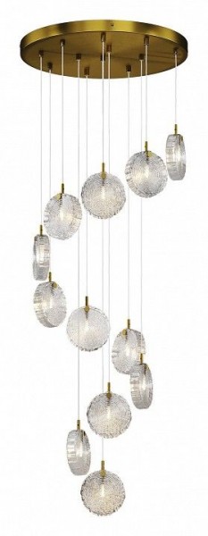 Подвесная люстра Maytoni Frozen MOD254PL-12BS в Верхней Салде - verhnyaya-salda.mebel24.online | фото