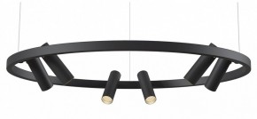 Подвесная люстра Maytoni Halo MOD102PL-L42BK в Верхней Салде - verhnyaya-salda.mebel24.online | фото