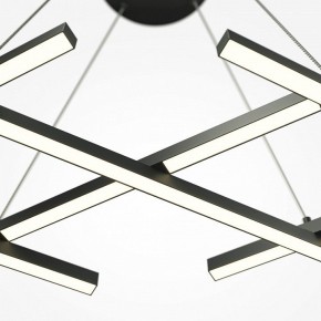 Подвесная люстра Maytoni Halo MOD244PL-L50BK в Верхней Салде - verhnyaya-salda.mebel24.online | фото 3