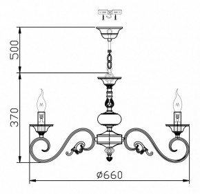 Подвесная люстра Maytoni Perla ARM337-07-R в Верхней Салде - verhnyaya-salda.mebel24.online | фото 6