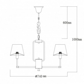 Подвесная люстра MW-Light София 10 355014608 в Верхней Салде - verhnyaya-salda.mebel24.online | фото 10