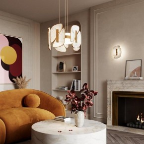 Подвесная люстра Odeon Light Chiara 6638/45L в Верхней Салде - verhnyaya-salda.mebel24.online | фото 5