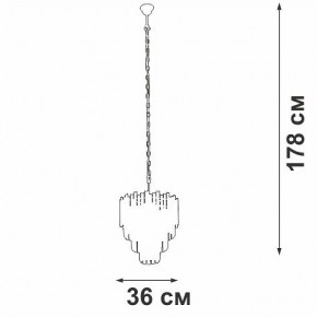 Подвесная люстра Vitaluce V58470 V58470-8/5 в Верхней Салде - verhnyaya-salda.mebel24.online | фото 4