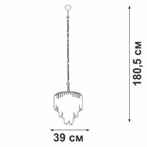 Подвесная люстра Vitaluce V5867 V5867-8/10 в Верхней Салде - verhnyaya-salda.mebel24.online | фото 5
