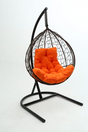 Подвесное кресло Бароло (коричневый/оранжевый) в Верхней Салде - verhnyaya-salda.mebel24.online | фото