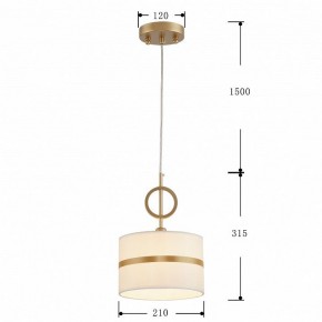 Подвесной светильник Favourite Mateo 2634-1P в Верхней Салде - verhnyaya-salda.mebel24.online | фото 4