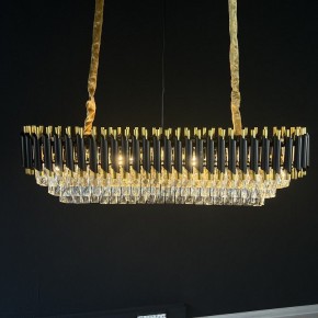 Подвесной светильник Imperiumloft Empire Black Rectangular Chandelier Crystal 40.2893 в Верхней Салде - verhnyaya-salda.mebel24.online | фото 2