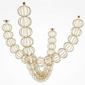 Подвесной светильник Maytoni Golden Cage MOD216PL-L42G3K в Верхней Салде - verhnyaya-salda.mebel24.online | фото 2