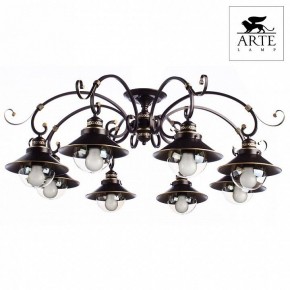Потолочная люстра Arte Lamp Grazioso A4577PL-8CK в Верхней Салде - verhnyaya-salda.mebel24.online | фото 2