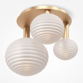 Потолочная люстра Maytoni Halo MOD268CL-03G в Верхней Салде - verhnyaya-salda.mebel24.online | фото 2
