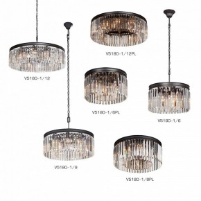 Потолочная люстра Vitaluce V5180 V5180-1/8PL в Верхней Салде - verhnyaya-salda.mebel24.online | фото 4