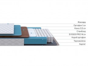 PROxSON Матрас FIRST Cocos Flat M (Ткань Синтетический жаккард) 120x190 в Верхней Салде - verhnyaya-salda.mebel24.online | фото 2