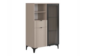 РИЧ Комод 2 со стеклом в Верхней Салде - verhnyaya-salda.mebel24.online | фото 1